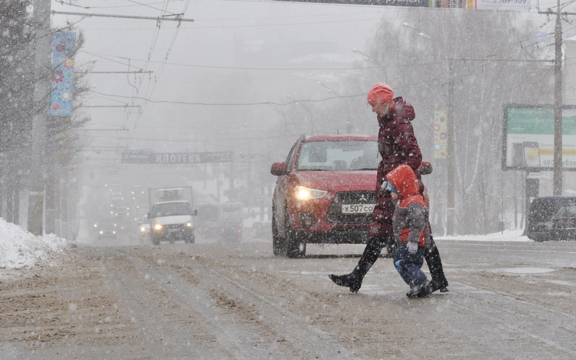 Погода в Ижевске на день: 19 февраля ждем сильный ветер и до -5°С