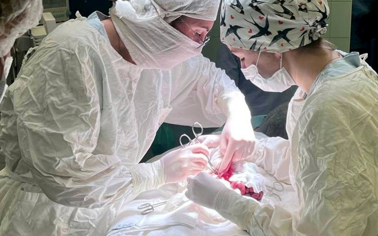 Новорожденного с дефектом брюшной стенки спасли хирурги в Ижевске
