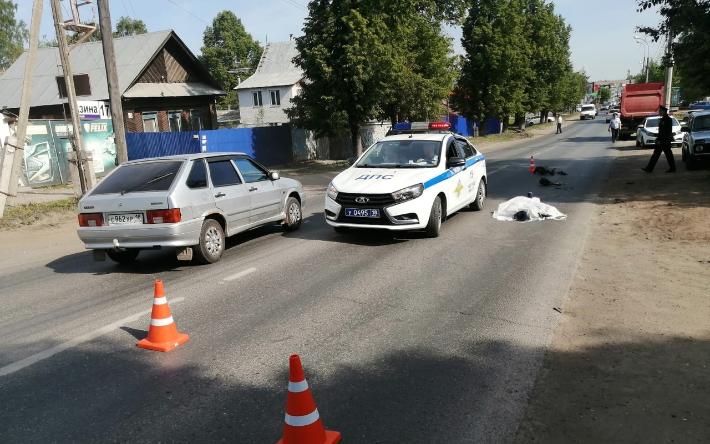 Пенсионер на электросамокате погиб под колесами грузовика в Ижевске
