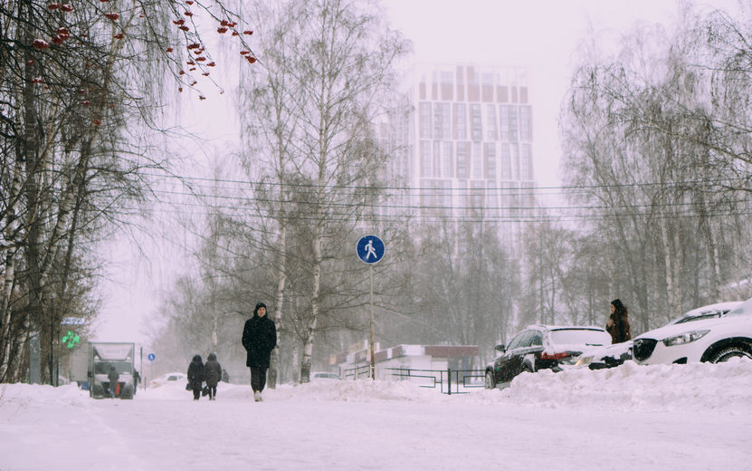 Погода в Ижевске на неделю: с 26 по 29 декабря ждем ночные -14°С и снегопады
