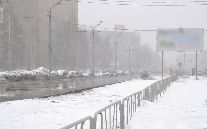 Жителей Ижевска предупредили о сильном снегопаде