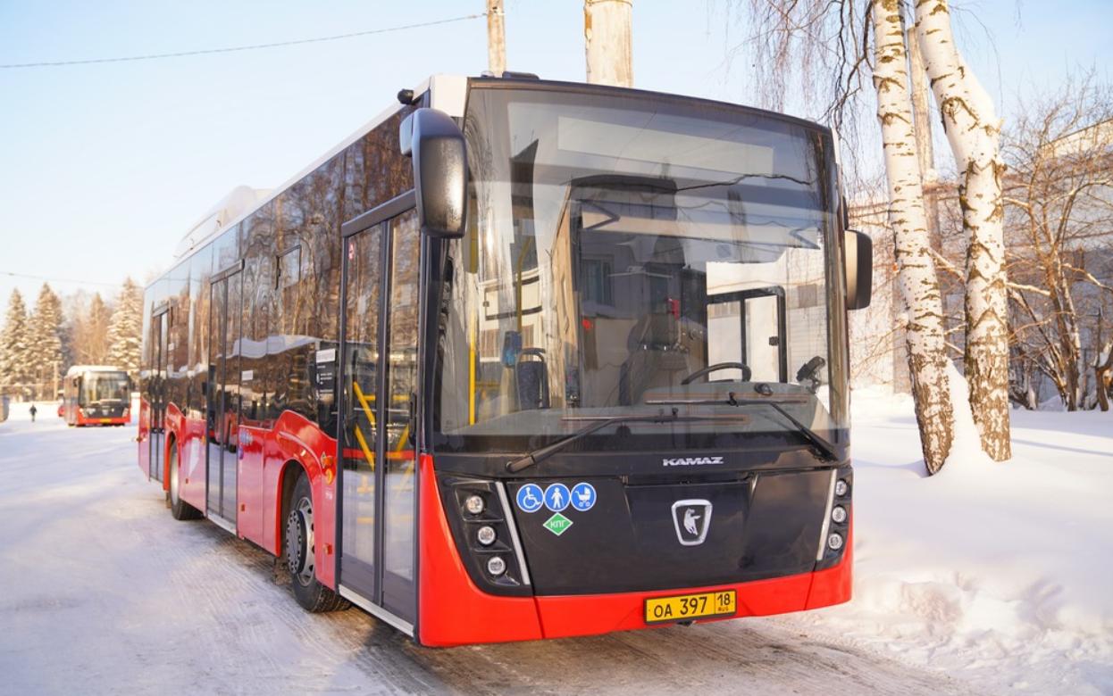 Автобусы вышли еще на два троллейбусных маршрута Ижевска