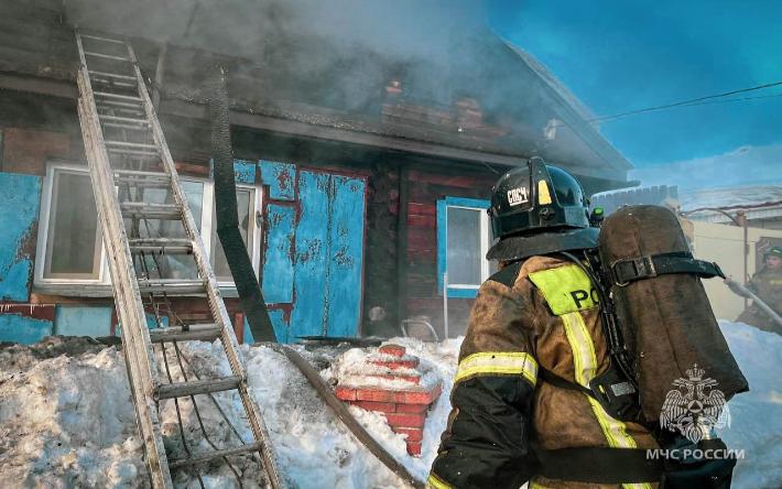 Пожар на улице Минская произошел в Ижевске