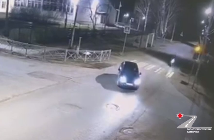 Смертельное ДТП в Камбарке 19 апреля. Видео: Госавтоинспекция Удмуртии