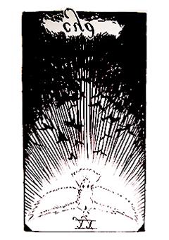 XX аркан Суд (Перевернутое положение)