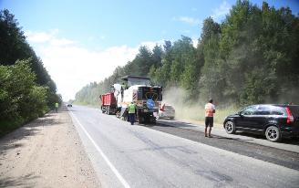 Ремонт Славянского шоссе начался в Ижевске