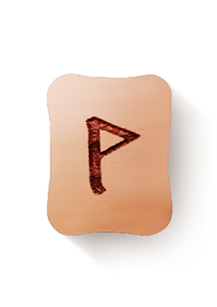 Вуньо (ᚹ) - прямое положение