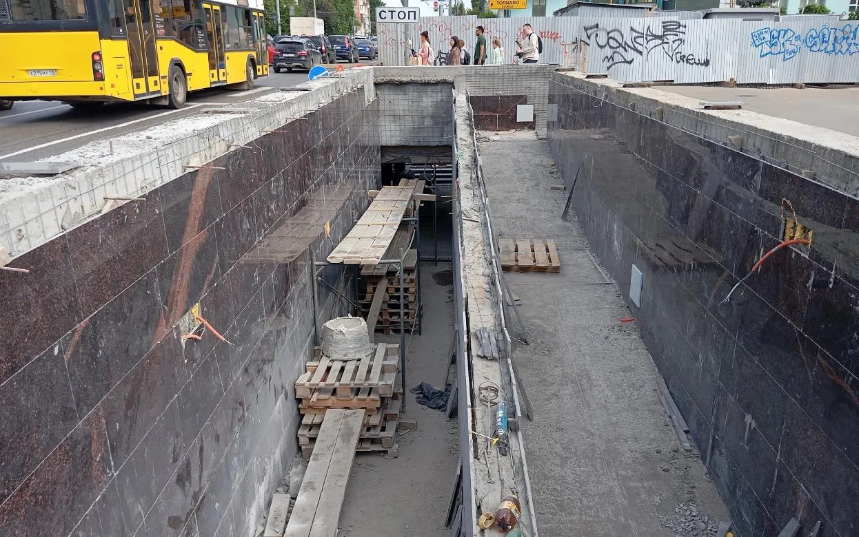 Подземный переход в центре Ижевска откроют 15 августа