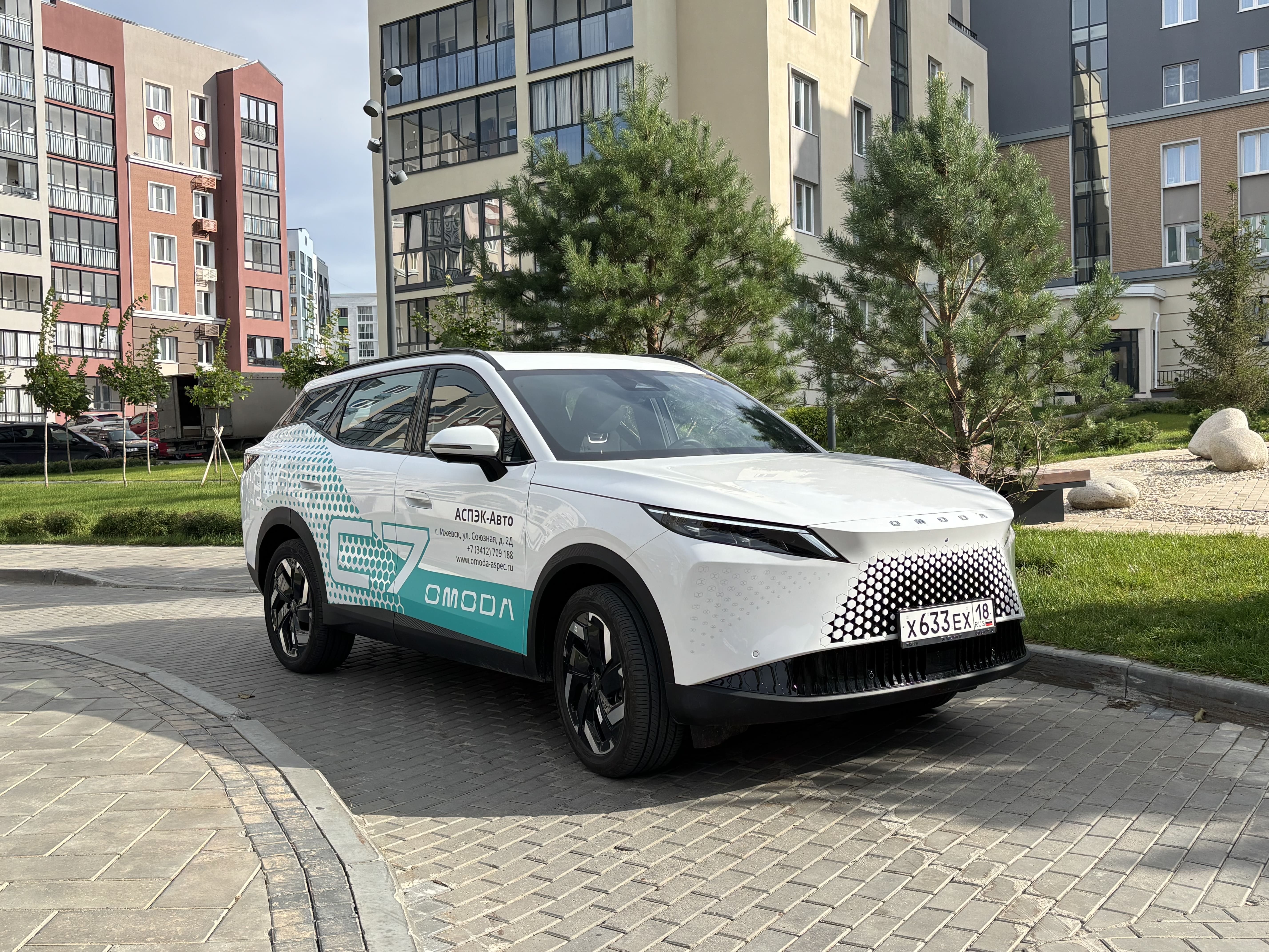 OMODA C7 с полным приводом: больше уверенности на дороге