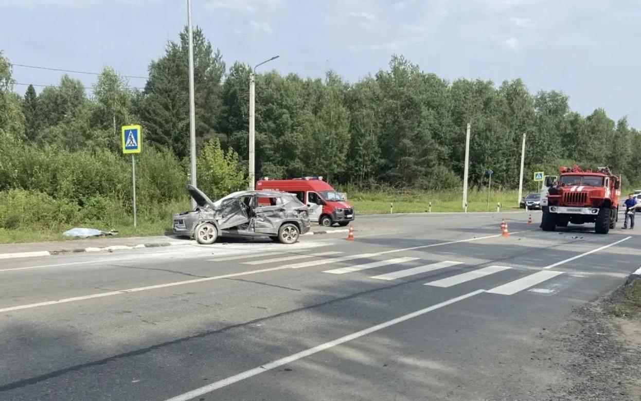 48-летняя женщина погибла в ДТП на выезде из Ижевска