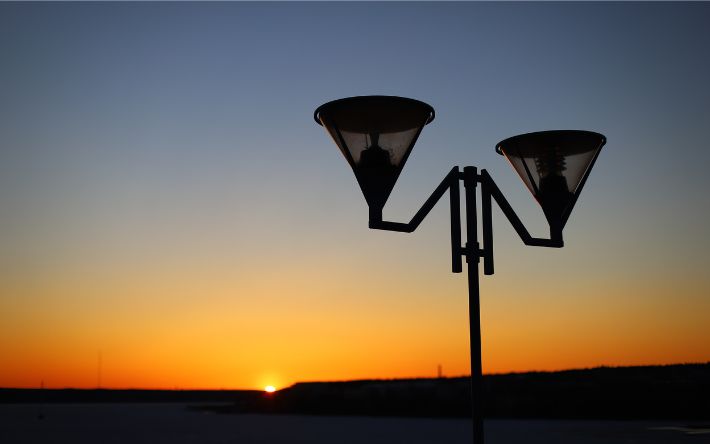 Более 500 фонарей установили в Ижевске с начала года