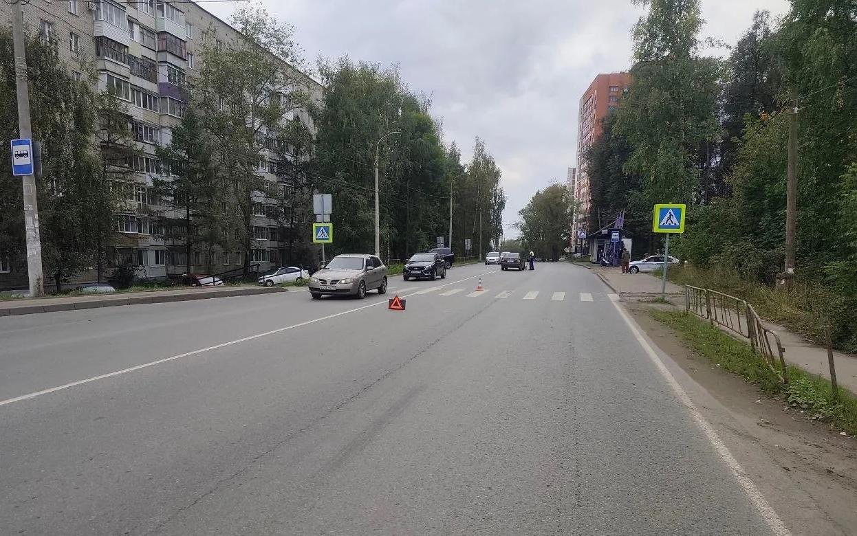Водитель «Приоры» сбил девочку-подростка на «зебре» в Ижевске