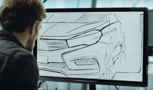 В Интернете появился рекламный ролик ижевской Lada Vesta