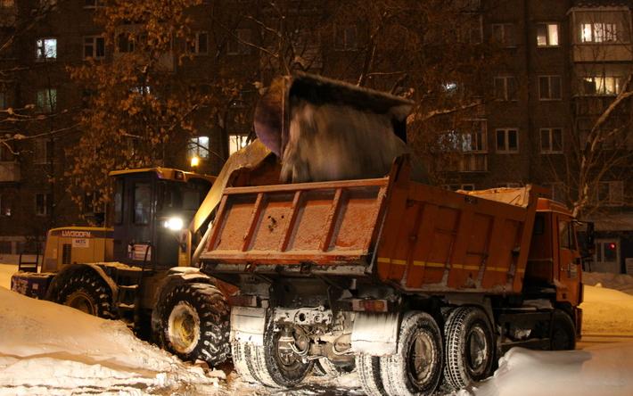 С 17 участков улиц Ижевска вывезут снег