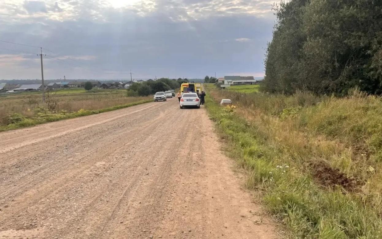 Четверо подростков пострадали на сельской дороге в Удмуртии
