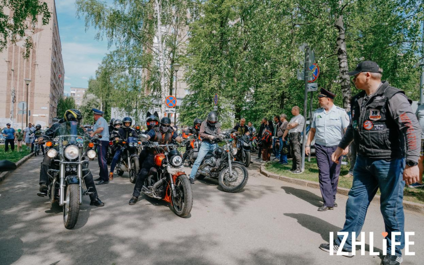 Мотосезон открыли в Ижевске. Фото: Маша Бакланова
