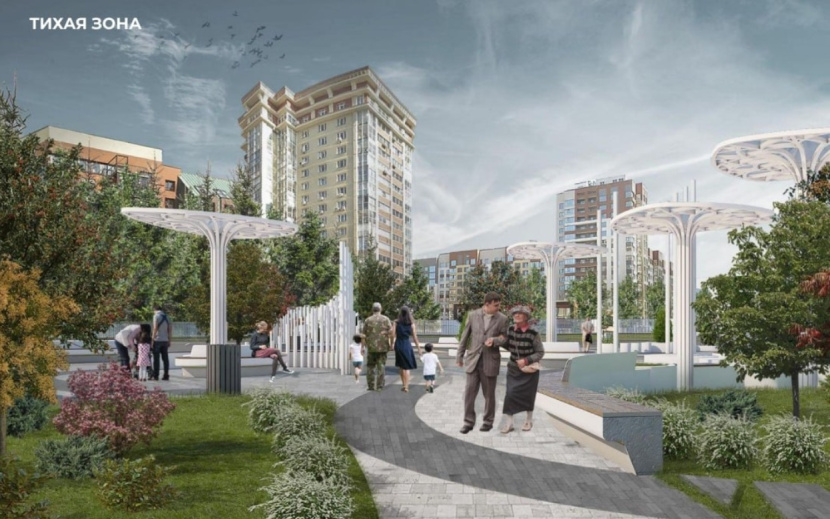 Зона отдыха. Фото: пресс-служба Администрации Ижевска