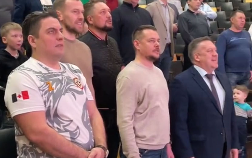Репетиция Народного хора «ZA отцов и сыновей»