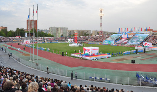 До конца матча «Зенит-Ижевск»-«Краснодар» проезд у центрального стадиона будет затруднен