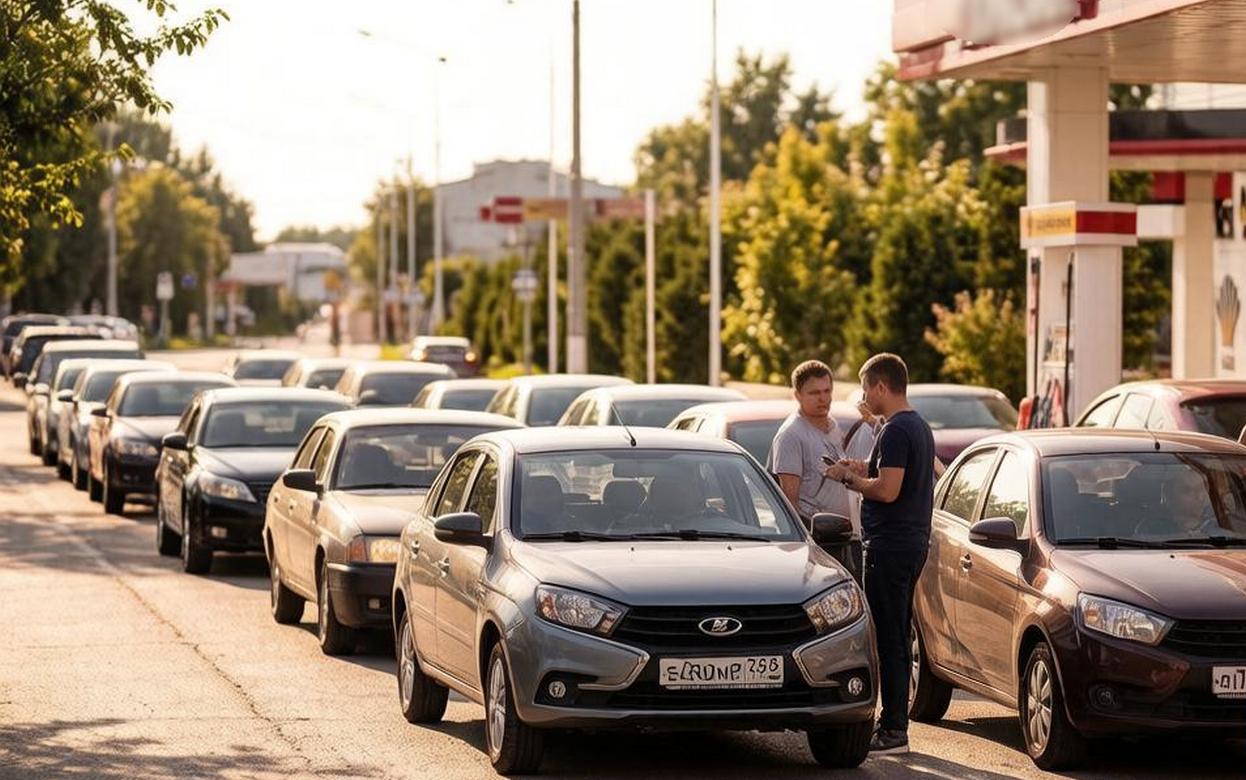 Продажи бензина сократились на 16% в Удмуртии