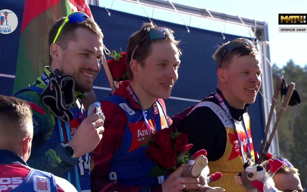 Биатлонист из Удмуртии стал отцом и чемпионом России