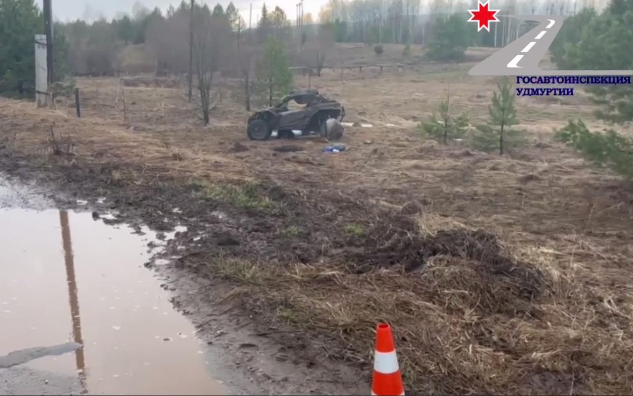 Водитель багги погиб в ДТП под Ижевском