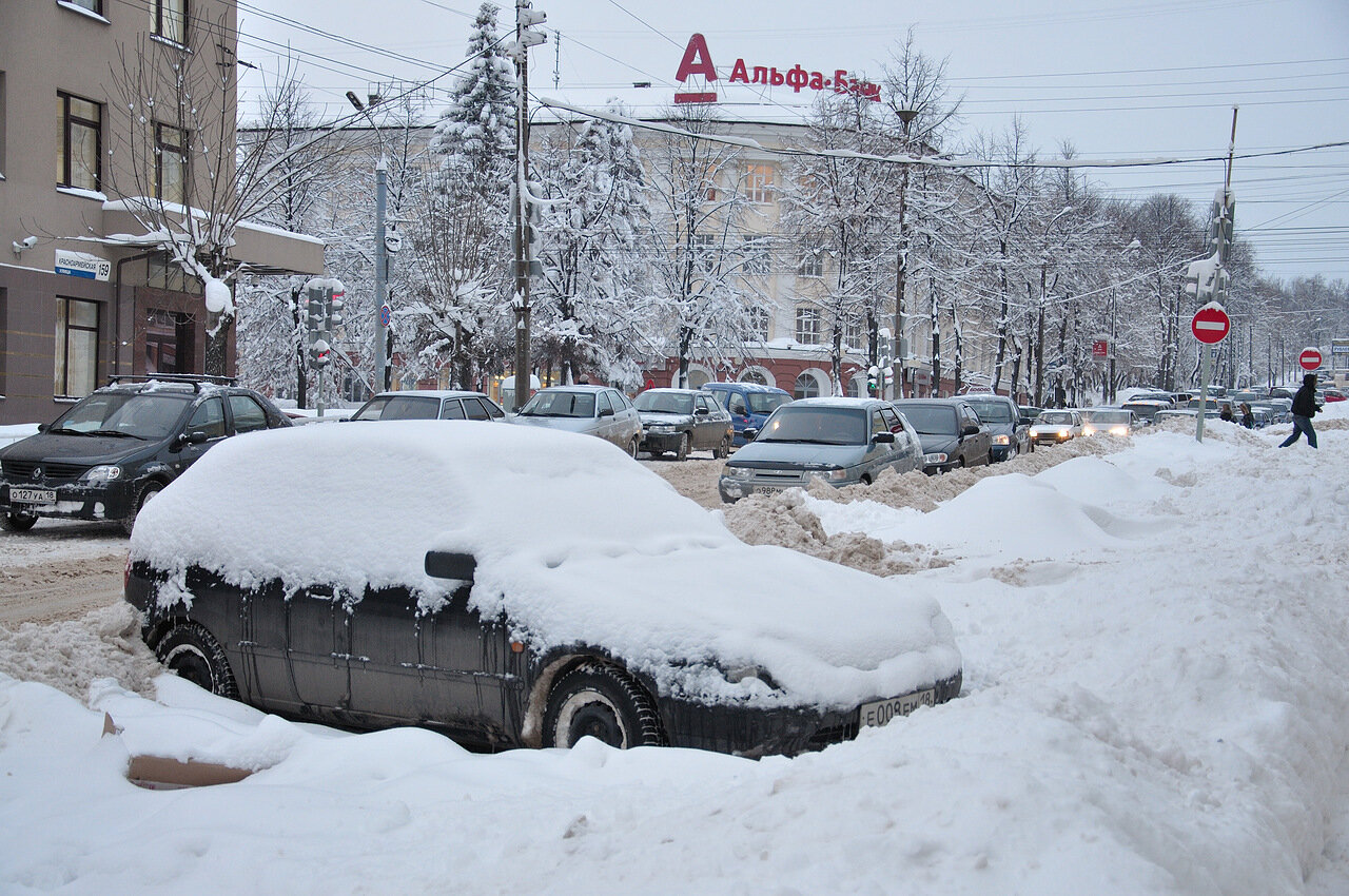 Погода в Ижевске на день: 27 декабря до -8 градусов и небольшой снег