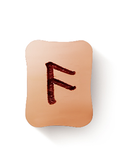 Ансуз (ᚨ) - прямое положение