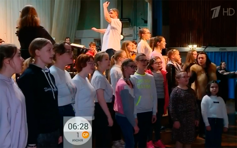 Видео: Инклюзивный детский хор «Многоголосье» в сюжете Первого канала