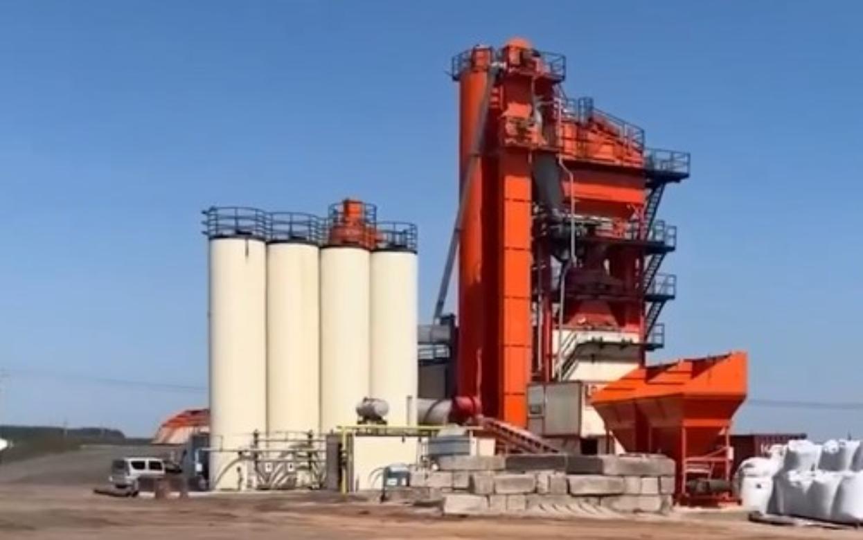 Новый асфальтобетонный завод запустили в Удмуртии