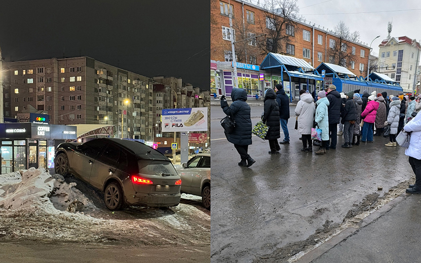 Авто на сугробе, пилоты-девушки, странные Госуслуги: что обсуждают ижевчане в соцсетях 6 марта