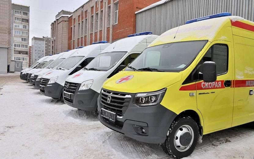 17 новых машин скорой помощи поступило в Удмуртию