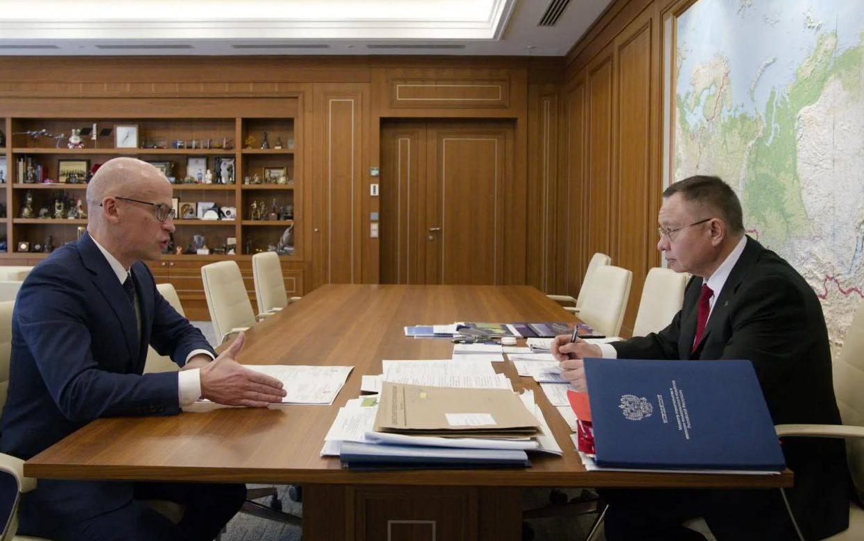 Глава Удмуртии доложил Ирэку Файзуллину о реконструкции набережной в Ижевске