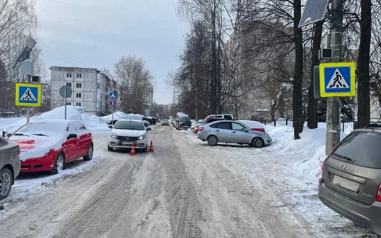 7-летнюю девочку сбили на ул. Шишкина в Ижевске