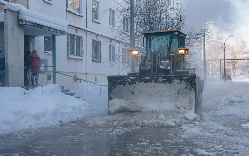 Повреждение водопровода произошло на улице Милиционной в Ижевске