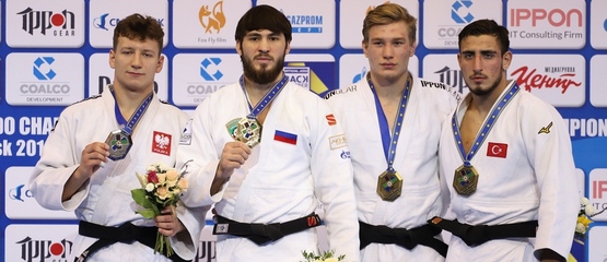 Сборная России завоевала еще одно золото на Первенстве Европы по дзюдо в Ижевске