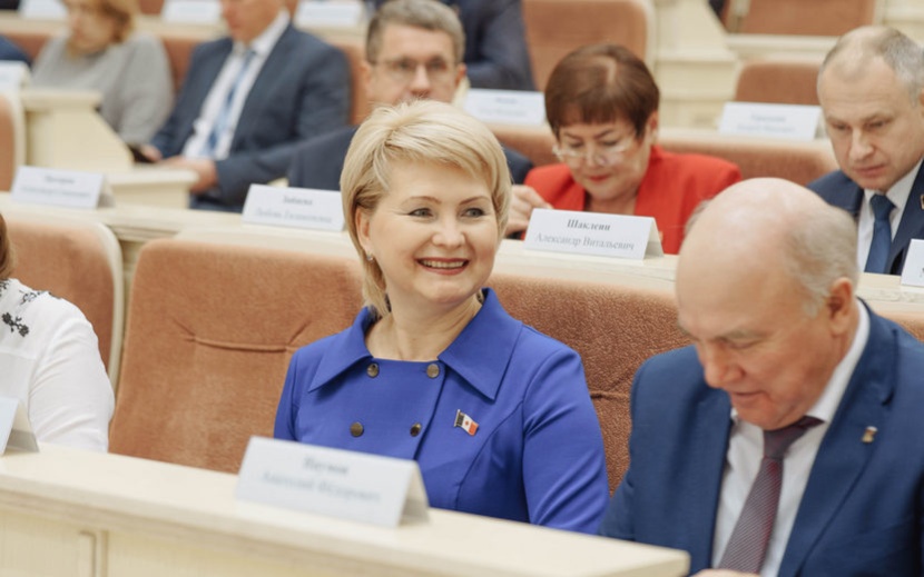 Елена Дербилова, председатель постоянной комиссии по труду, социальной политике и делам ветеранов. Фото: Маша Бакланова