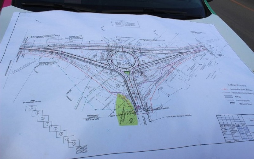Круговую развязку реконструируют на дороге Ижевск – Сарапул