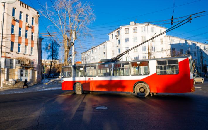 Троллейбусы не идут в сторону «Нефтемаша» в Ижевске