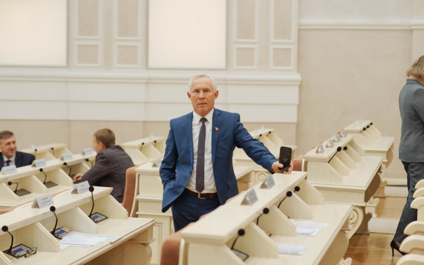 Андрей Ураськин, председатель постоянной комиссии  по культуре, туризму и национальной политике. Фото: Маша Бакланова