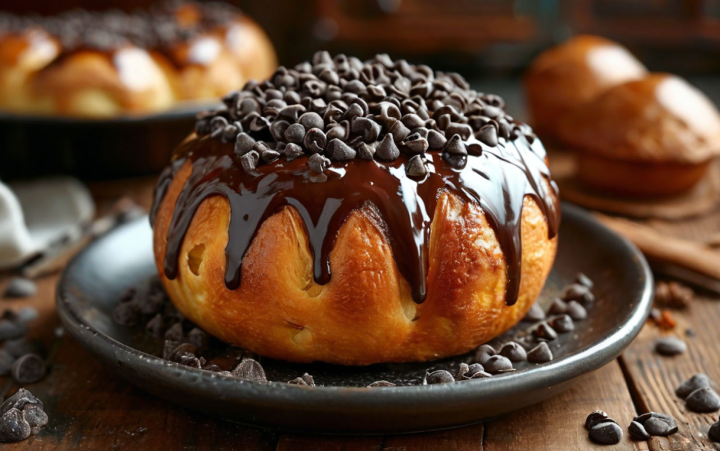 Кулич с шоколадом
