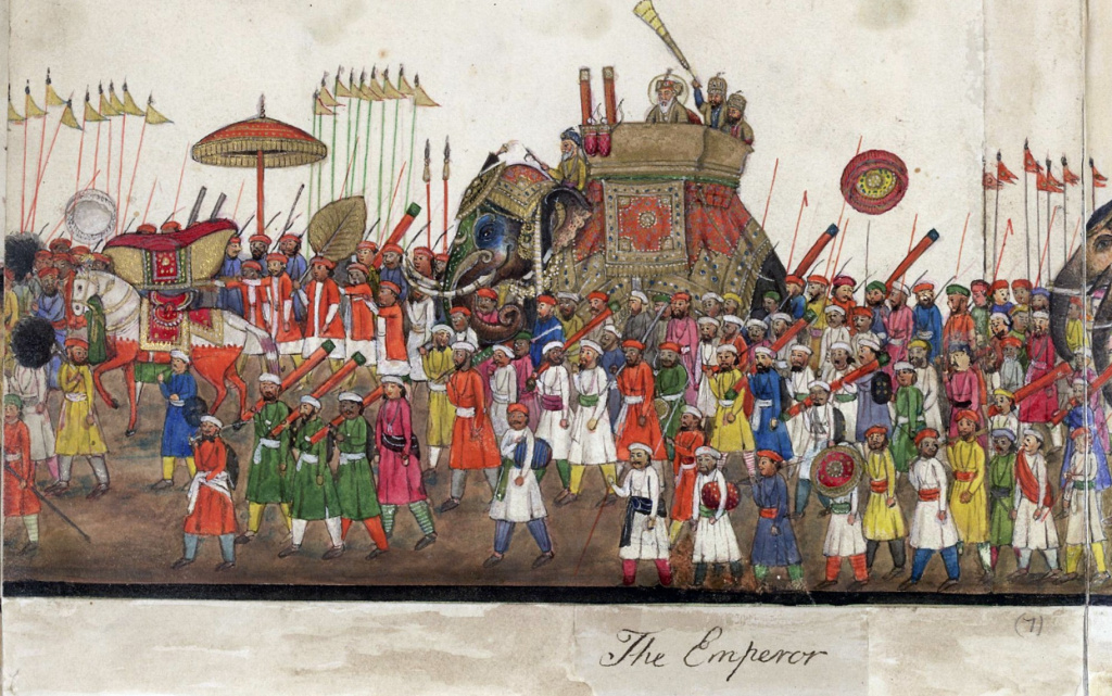 A_panorama_in_12_folds_showing_the_procession_of_the_Emperor_Bahadur_Shah_to_celebrate_the_feast_of_the_'Id.,_1843 (1).jpg