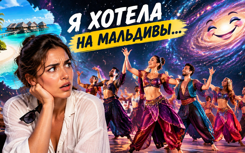 Хотели Мальдивы – получили танцевальный коллектив, мечтали о долгом отдыхе – сломали ногу. Фото: создано нейросетью