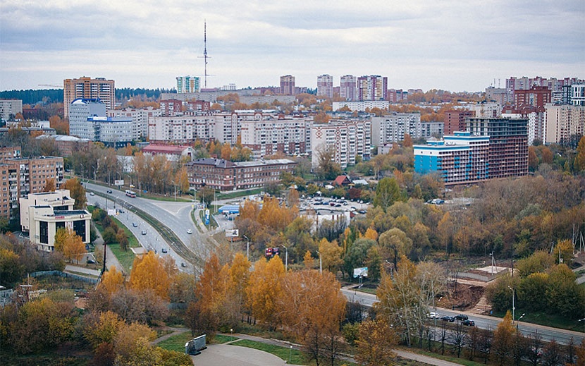 Осенний Ижевск. Фото: Сергей Грачев