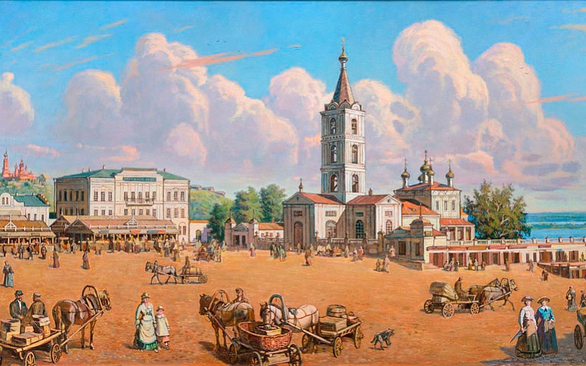 Сарапул в начале 19-го века. Фото: kn-gorchakov.livejournal.com