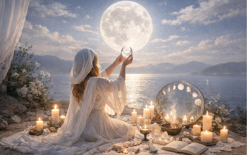 Что скажет таинственная Луна в эту ночь. Фото: ChatGPT