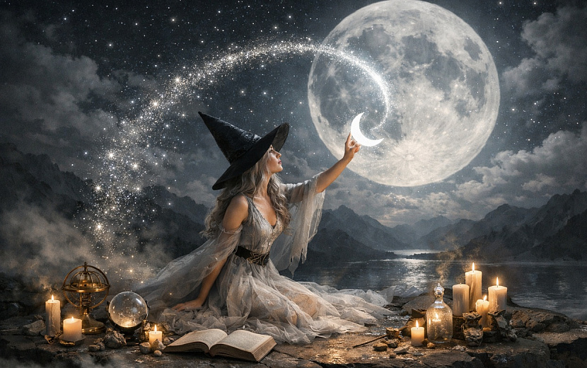 Что скажет таинственная Луна в эту ночь. Фото: ChatGPT