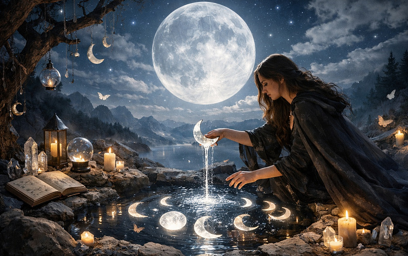 Что скажет таинственная Луна в эту ночь. Фото: ChatGPT
