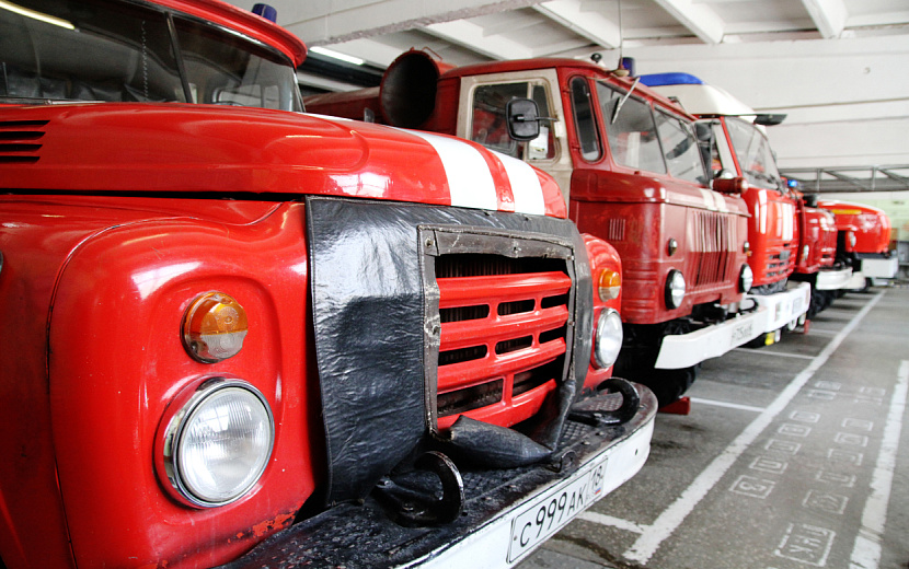 Жителей Ижевска просят не волноваться при виде пожарной техники. Фото: архив редакции