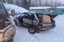 Пьяный водитель «Газели» врезался в «девятку» в Удмуртии